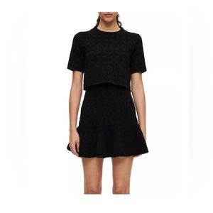 Maje Reve Ruffle Dress